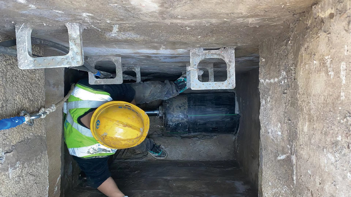 灵山HDPE短管内衬法